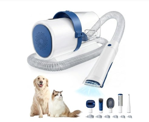 Cordless Pet Hair Trimmer with 2.5L Dust Cup