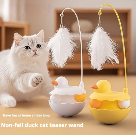 Rotating Duck Cat Entertainment Toy