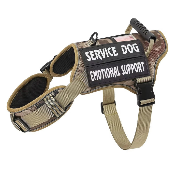 Tactical Service Dog No-Pull Harness